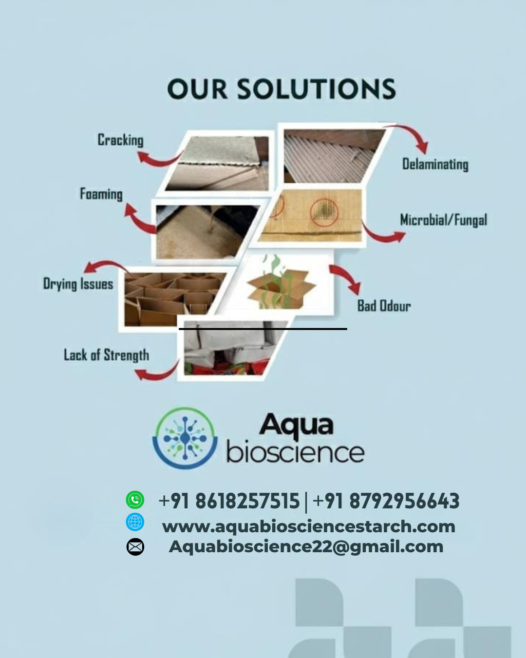 Home www.aquabiosciencestarch.com aquabioscience22@gmail.com